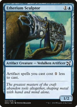 Etherium Sculptor [Duel Decks: Elves vs. Inventors] MTG Single Magic: The Gathering  | Multizone: Comics And Games