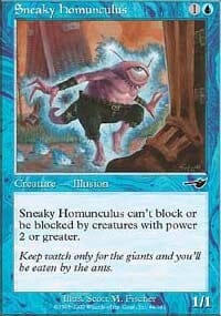 Sneaky Homunculus [Nemesis] MTG Single Magic: The Gathering  | Multizone: Comics And Games