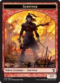 Survivor // Myr (023) Double-sided Token [Commander 2018 Tokens] MTG Single Magic: The Gathering  | Multizone: Comics And Games