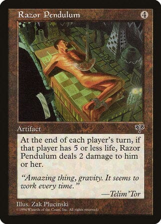 Razor Pendulum [Mirage] MTG Single Magic: The Gathering  | Multizone: Comics And Games