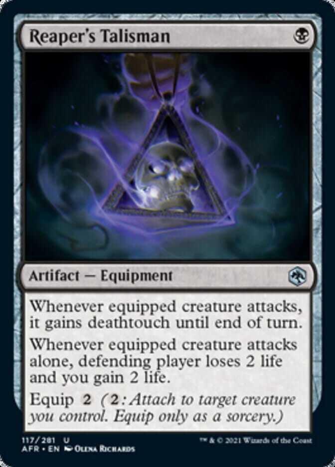 Reaper's Talisman [Dungeons & Dragons: Adventures in the Forgotten Realms] MTG Single Magic: The Gathering  | Multizone: Comics And Games