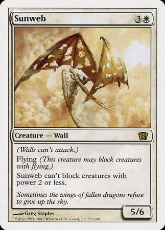 Sunweb [Eighth Edition] MTG Single Magic: The Gathering  | Multizone: Comics And Games