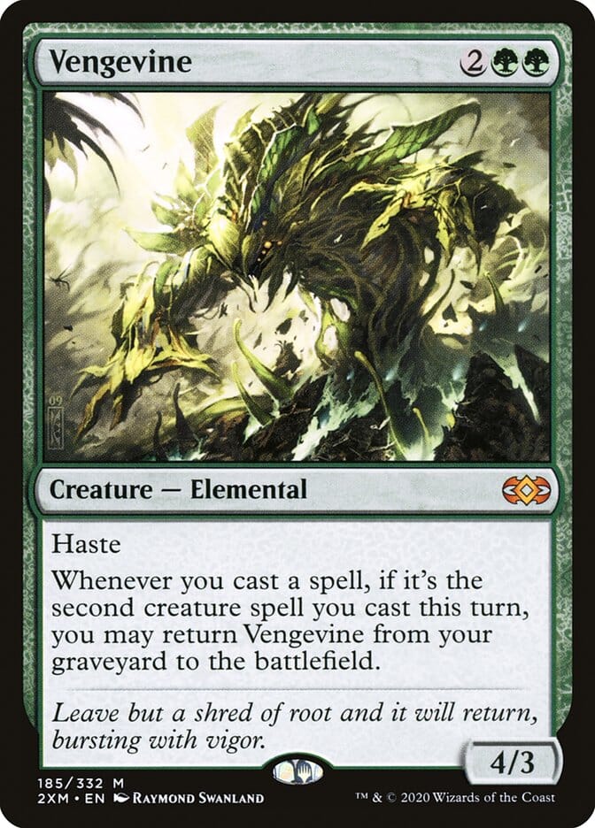 Vengevine [Double Masters] MTG Single Magic: The Gathering  | Multizone: Comics And Games