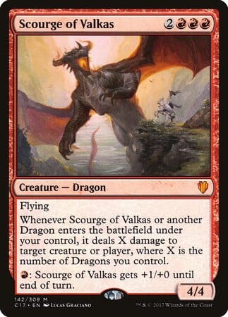Scourge of Valkas [Commander 2017] MTG Single Magic: The Gathering  | Multizone: Comics And Games