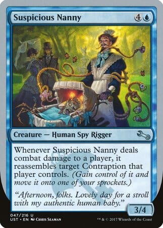 Suspicious Nanny [Unstable] MTG Single Magic: The Gathering  | Multizone: Comics And Games