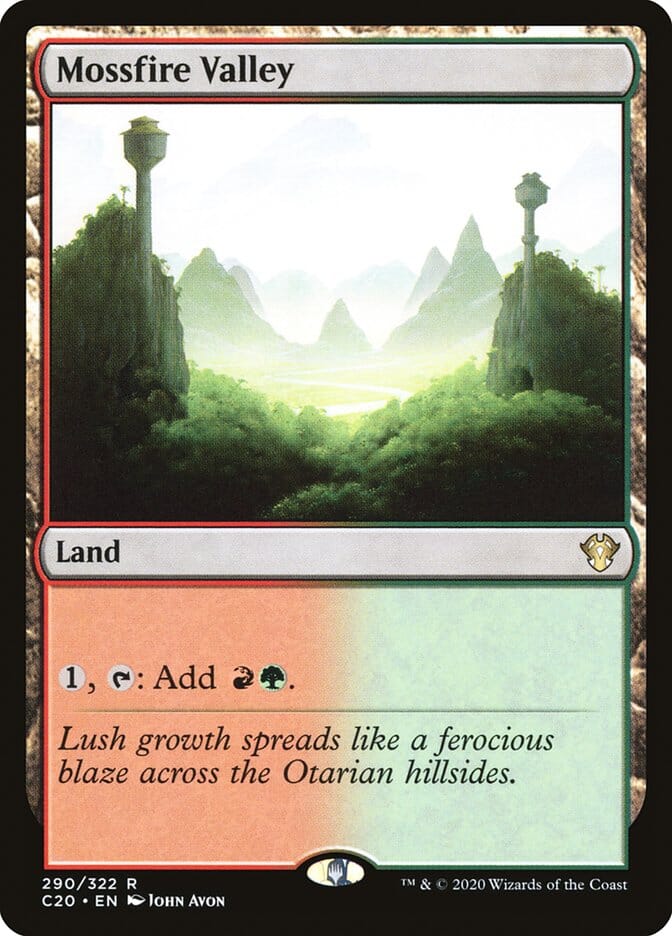 Mossfire Valley [Commander 2020] MTG Single Magic: The Gathering  | Multizone: Comics And Games