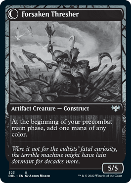Foreboding Statue // Forsaken Thresher [Innistrad: Double Feature] MTG Single Magic: The Gathering  | Multizone: Comics And Games