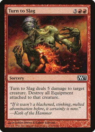 Turn to Slag [Magic 2013] MTG Single Magic: The Gathering  | Multizone: Comics And Games