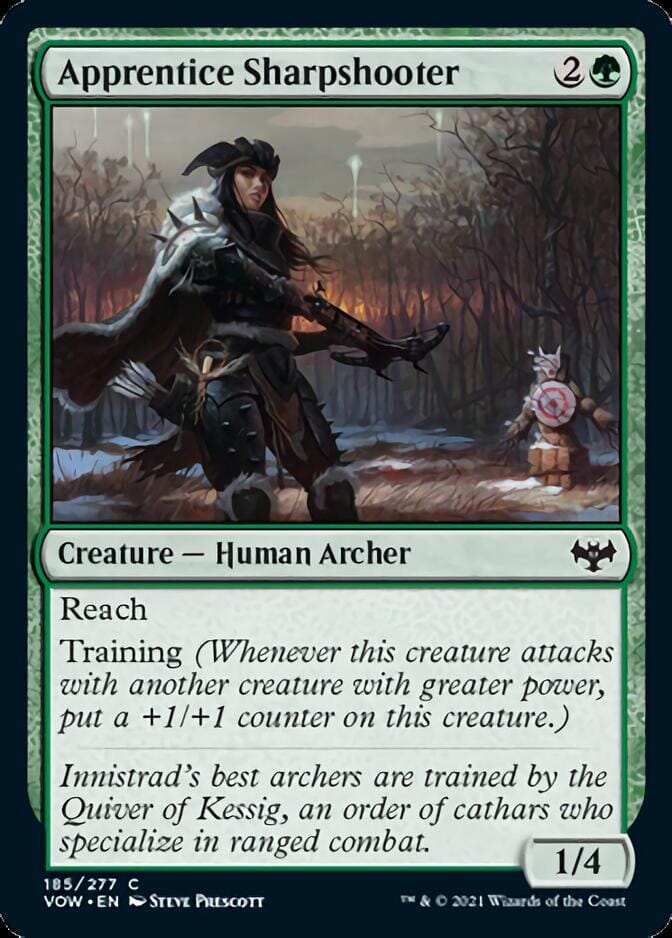 Apprentice Sharpshooter [Innistrad: Crimson Vow] MTG Single Magic: The Gathering  | Multizone: Comics And Games