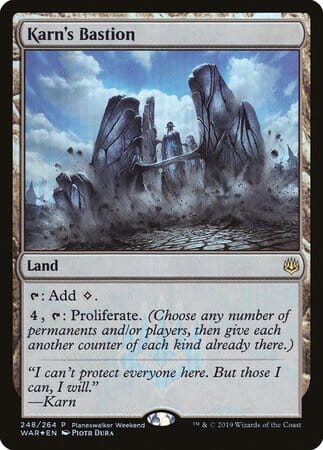 Karn's Bastion [War of the Spark Promos] MTG Single Magic: The Gathering  | Multizone: Comics And Games