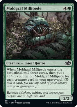 Moldgraf Millipede [Jumpstart 2022] MTG Single Magic: The Gathering  | Multizone: Comics And Games