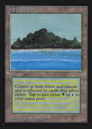 Tropical Island (IE) [Intl. Collectors’ Edition] MTG Single Magic: The Gathering  | Multizone: Comics And Games