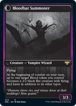 Voldaren Bloodcaster // Bloodbat Summoner [Innistrad: Double Feature] MTG Single Magic: The Gathering  | Multizone: Comics And Games