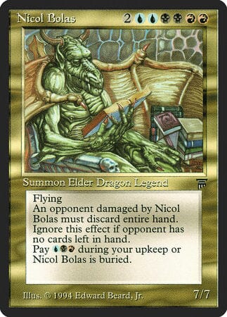 Nicol Bolas [Legends] MTG Single Magic: The Gathering  | Multizone: Comics And Games