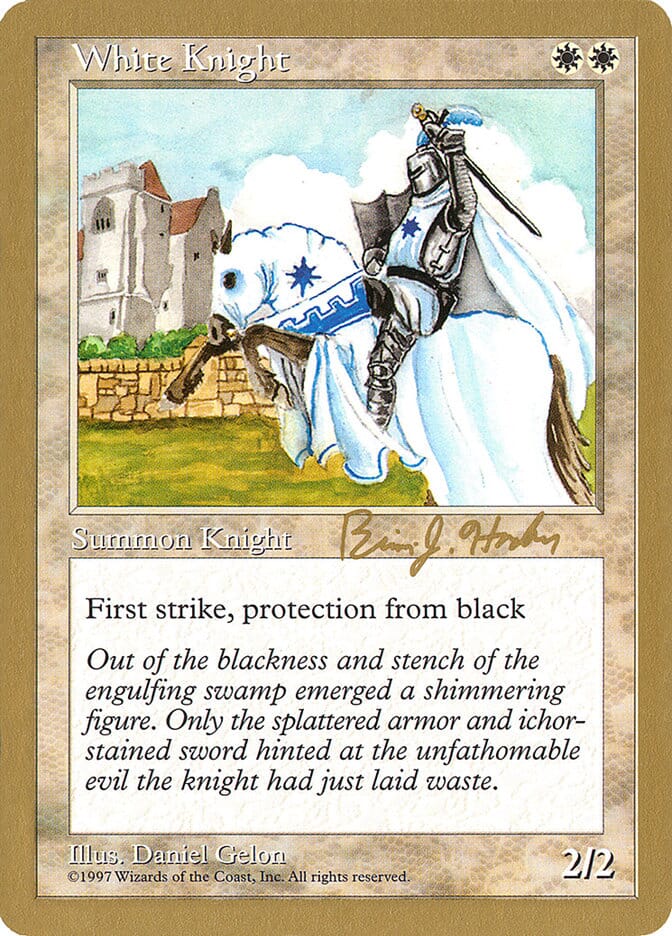 White Knight (Brian Hacker) [World Championship Decks 1998] MTG Single Magic: The Gathering  | Multizone: Comics And Games