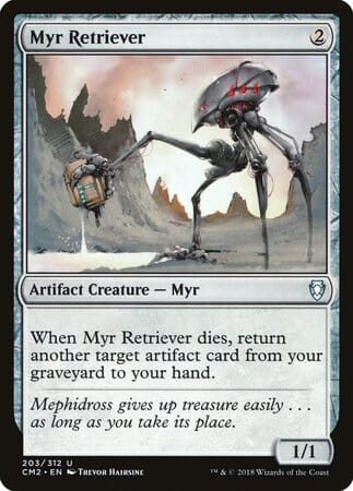 Myr Retriever [Commander Anthology Volume II] MTG Single Magic: The Gathering  | Multizone: Comics And Games