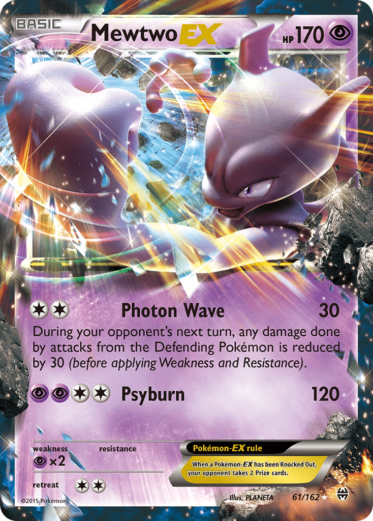 Mewtwo EX (61/162) [XY: BREAKthrough] Pokemon Single Pokémon  | Multizone: Comics And Games