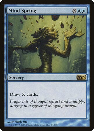 Mind Spring [Magic 2010] MTG Single Magic: The Gathering  | Multizone: Comics And Games