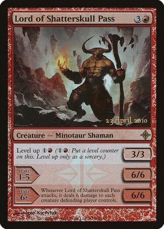Lord of Shatterskull Pass [Rise of the Eldrazi Promos] MTG Single Magic: The Gathering  | Multizone: Comics And Games
