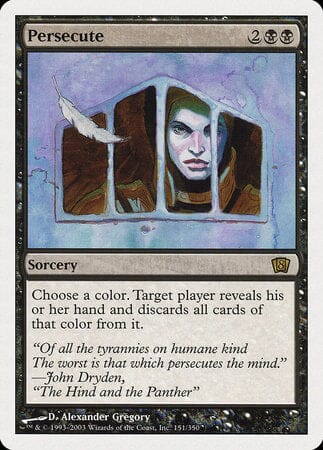 Persecute [Eighth Edition] MTG Single Magic: The Gathering  | Multizone: Comics And Games