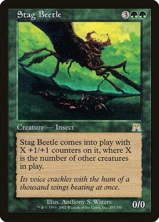 Stag Beetle [Onslaught] MTG Single Magic: The Gathering  | Multizone: Comics And Games