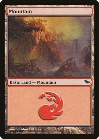 Mountain (295) [Shadowmoor] MTG Single Magic: The Gathering  | Multizone: Comics And Games