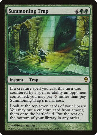 Summoning Trap [Zendikar] MTG Single Magic: The Gathering  | Multizone: Comics And Games