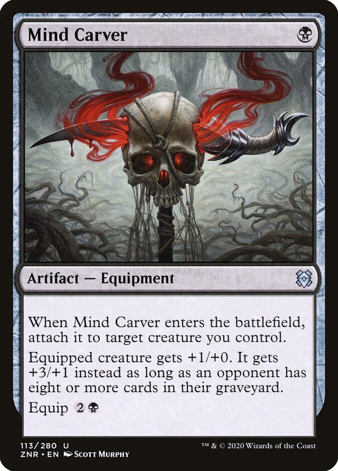 Mind Carver [Zendikar Rising] MTG Single Magic: The Gathering  | Multizone: Comics And Games