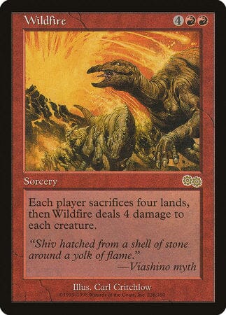 Wildfire [Urza's Saga] MTG Single Magic: The Gathering  | Multizone: Comics And Games