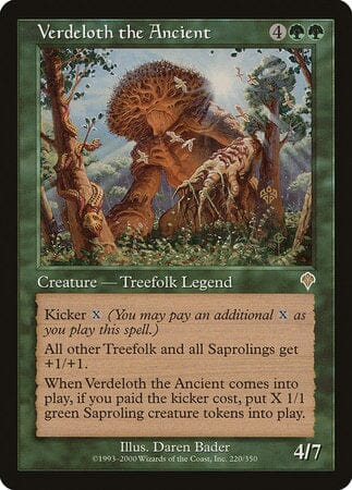 Verdeloth the Ancient [Invasion] MTG Single Magic: The Gathering  | Multizone: Comics And Games