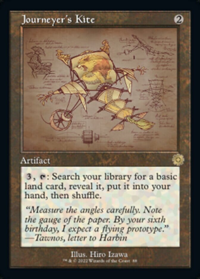 Journeyer's Kite (Retro Schematic) [The Brothers' War Retro Artifacts] MTG Single Magic: The Gathering  | Multizone: Comics And Games