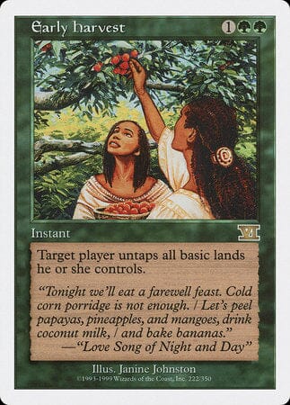 Early Harvest [Classic Sixth Edition] MTG Single Magic: The Gathering  | Multizone: Comics And Games