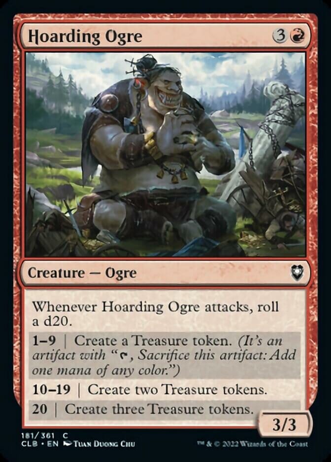 Hoarding Ogre [Commander Legends: Battle for Baldur's Gate] MTG Single Magic: The Gathering  | Multizone: Comics And Games