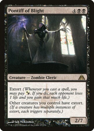 Pontiff of Blight [Dragon's Maze] MTG Single Magic: The Gathering  | Multizone: Comics And Games