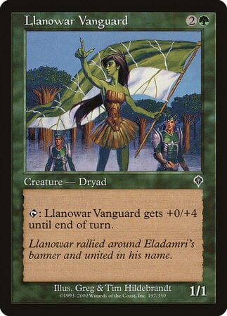 Llanowar Vanguard [Invasion] MTG Single Magic: The Gathering  | Multizone: Comics And Games