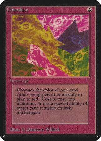 Chaoslace [Limited Edition Alpha] MTG Single Magic: The Gathering  | Multizone: Comics And Games