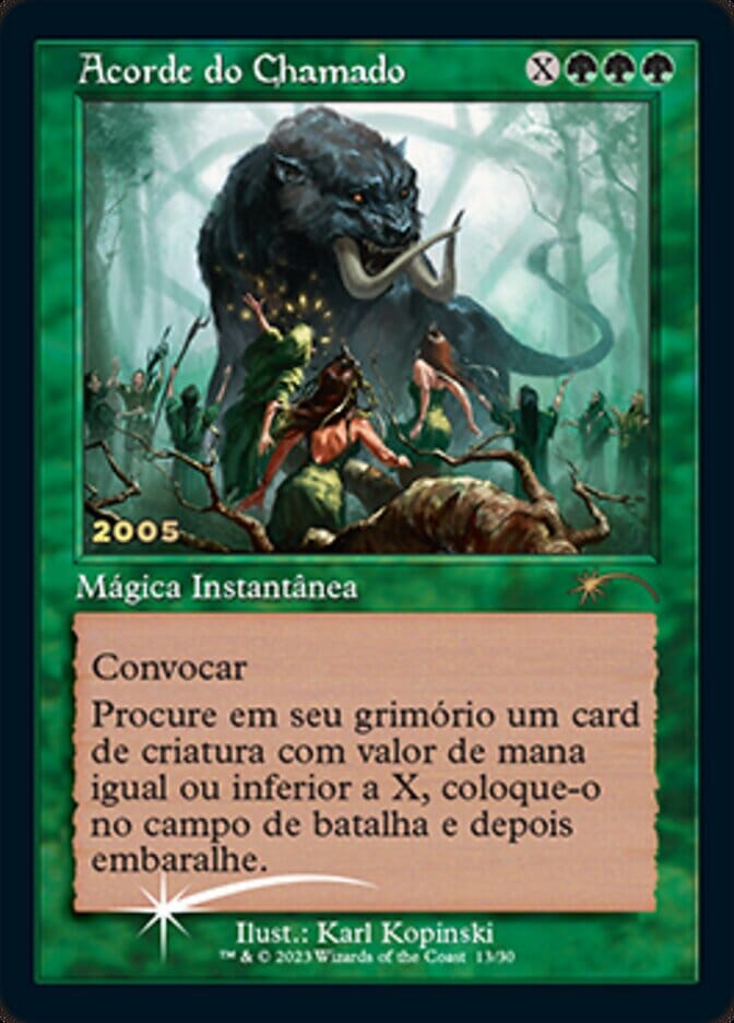 Acordo do Chamado (Chord of Calling) [30th Anniversary Promos] MTG Single Magic: The Gathering  | Multizone: Comics And Games