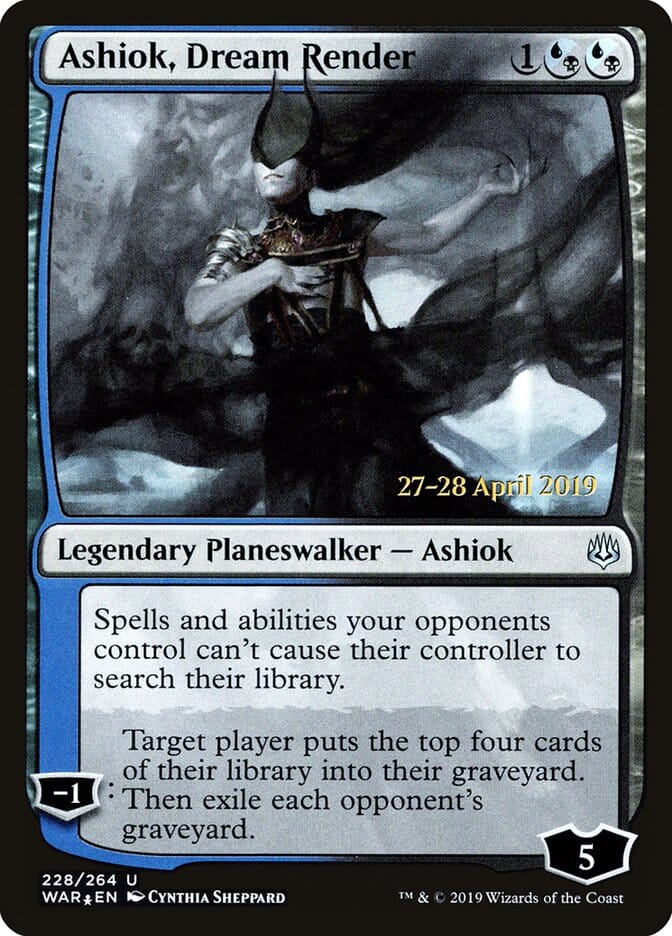 Ashiok, Dream Render [War of the Spark Prerelease Promos] MTG Single Magic: The Gathering  | Multizone: Comics And Games