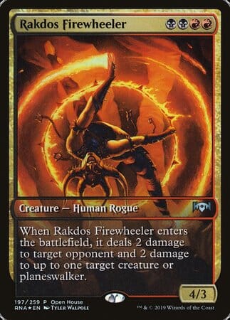Rakdos Firewheeler [Ravnica Allegiance Promos] MTG Single Magic: The Gathering  | Multizone: Comics And Games
