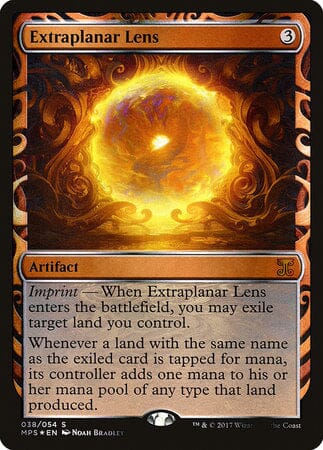 Extraplanar Lens [Kaladesh Inventions] MTG Single Magic: The Gathering  | Multizone: Comics And Games