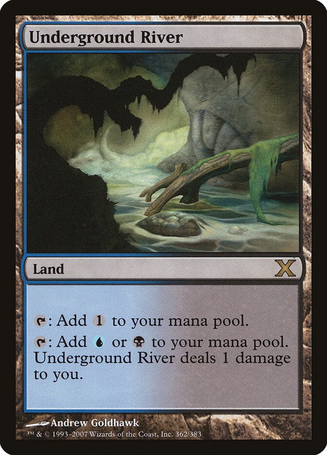 Underground River [Tenth Edition] MTG Single Magic: The Gathering  | Multizone: Comics And Games