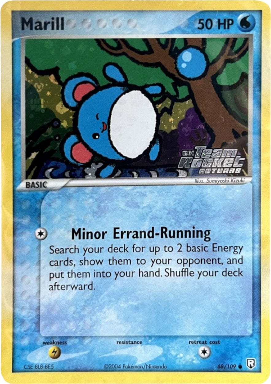 Marill (68/109) (Stamped) [EX: Team Rocket Returns] Pokemon Single Pokémon  | Multizone: Comics And Games
