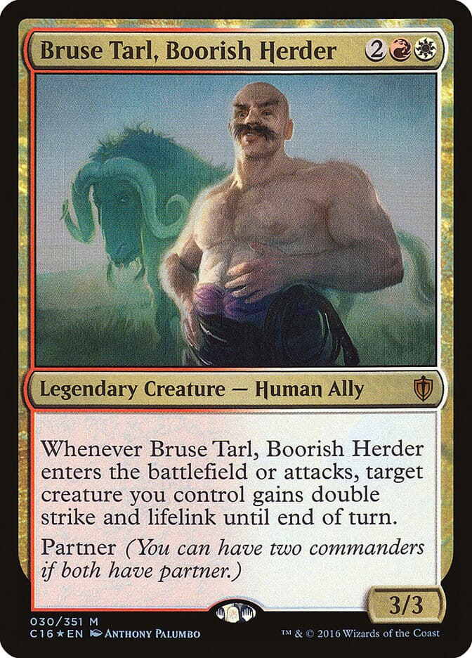 Bruse Tarl, Boorish Herder [Commander 2016] MTG Single Magic: The Gathering  | Multizone: Comics And Games