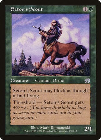 Seton's Scout [Torment] MTG Single Magic: The Gathering  | Multizone: Comics And Games