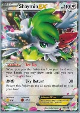 Shaymin EX (77/108) (The Flying Hammer - Rowan Stavenow) [World Championships 2015] Pokemon Single Pokémon  | Multizone: Comics And Games