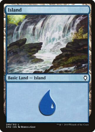 Island (289) [Commander Anthology Volume II] MTG Single Magic: The Gathering  | Multizone: Comics And Games