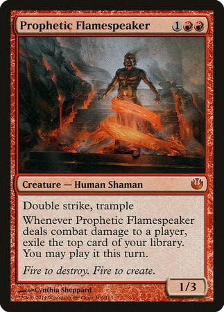 Prophetic Flamespeaker [Journey into Nyx] MTG Single Magic: The Gathering  | Multizone: Comics And Games