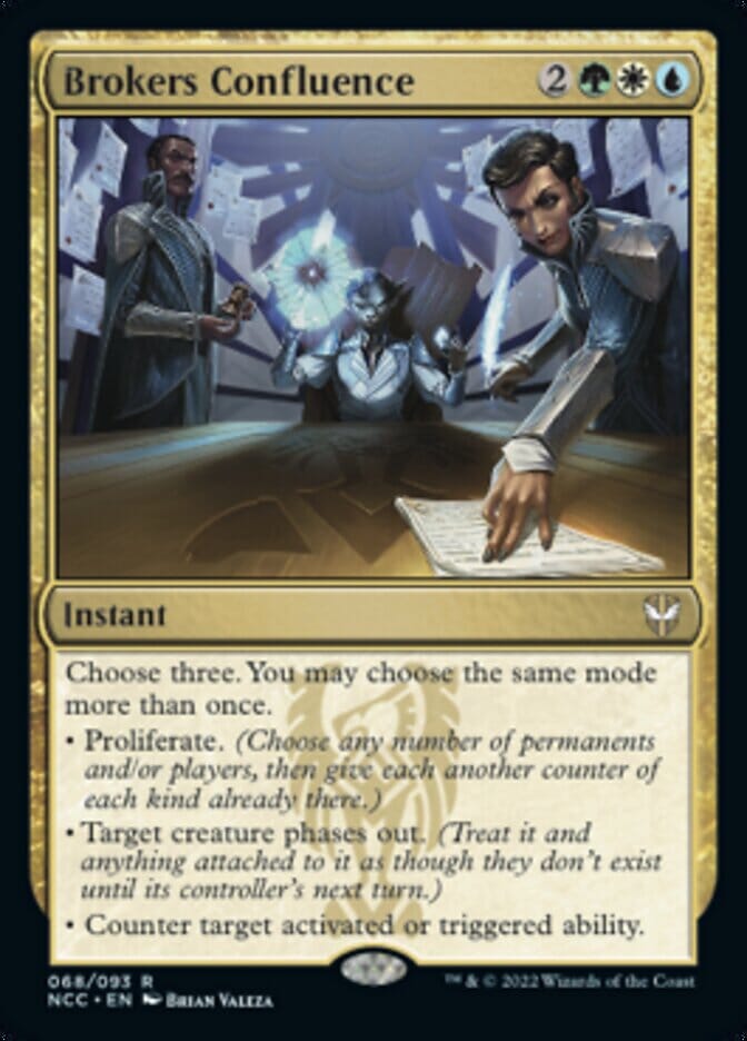 Brokers Confluence [Streets of New Capenna Commander] MTG Single Magic: The Gathering  | Multizone: Comics And Games