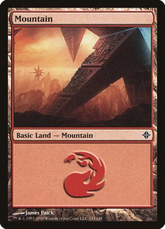 Mountain (243) [Rise of the Eldrazi] MTG Single Magic: The Gathering  | Multizone: Comics And Games