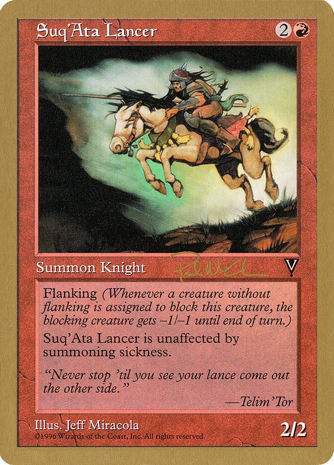 Suq'Ata Lancer (Paul McCabe) [World Championship Decks 1997] MTG Single Magic: The Gathering  | Multizone: Comics And Games